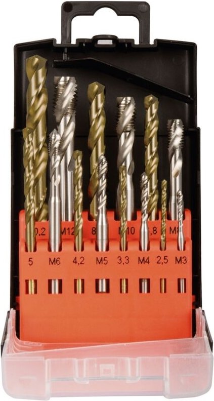 Projahn MGB Satz HSS-Co 14-tlg. M3-M12 DIN371/37 6 35° Form C