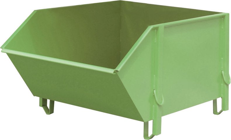 Thumbnail - Bauer Baustoffbehälter BBG 100, lackiert, Resedagrün