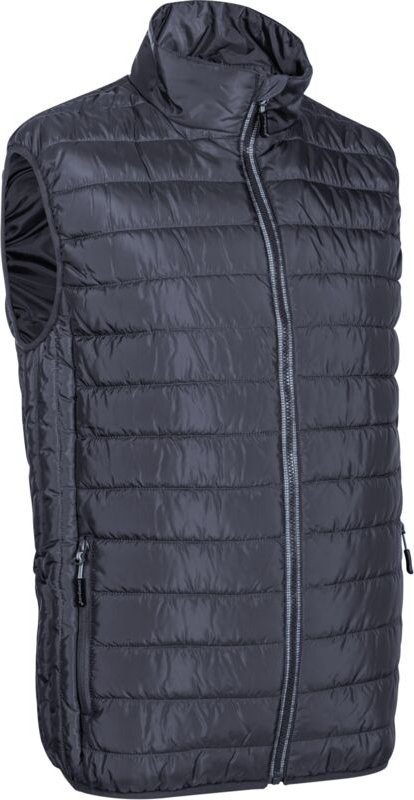 Steppweste für die Arbeit ohne Ärmel KABA Grau L - 48/50