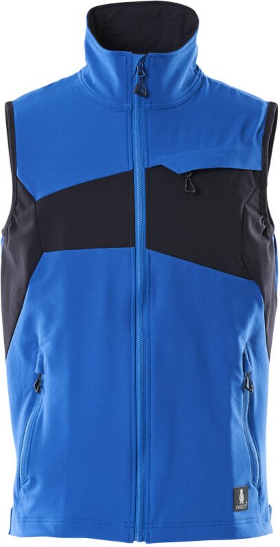 Mascot MASCOT® ACCELERATE Weste Ultimate Stretch 18365-511-91010 Gr. 2XL azurblau/schwarzblau
