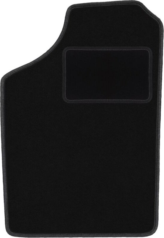 Fahrermatte schwarz für: Volkswagen Polo II Coupé, Fließheck, Limousine (1981-1992)