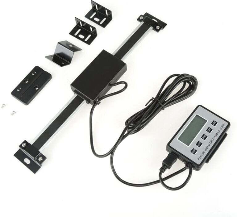 Báscula lineal digital, 0-150 mm, pantalla lcd remota, herramienta de medición de lectura digital multifuncional, regla ...