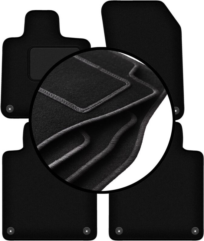 Komplettset Veloursmatten für: Volvo S90 II Long (2016-)