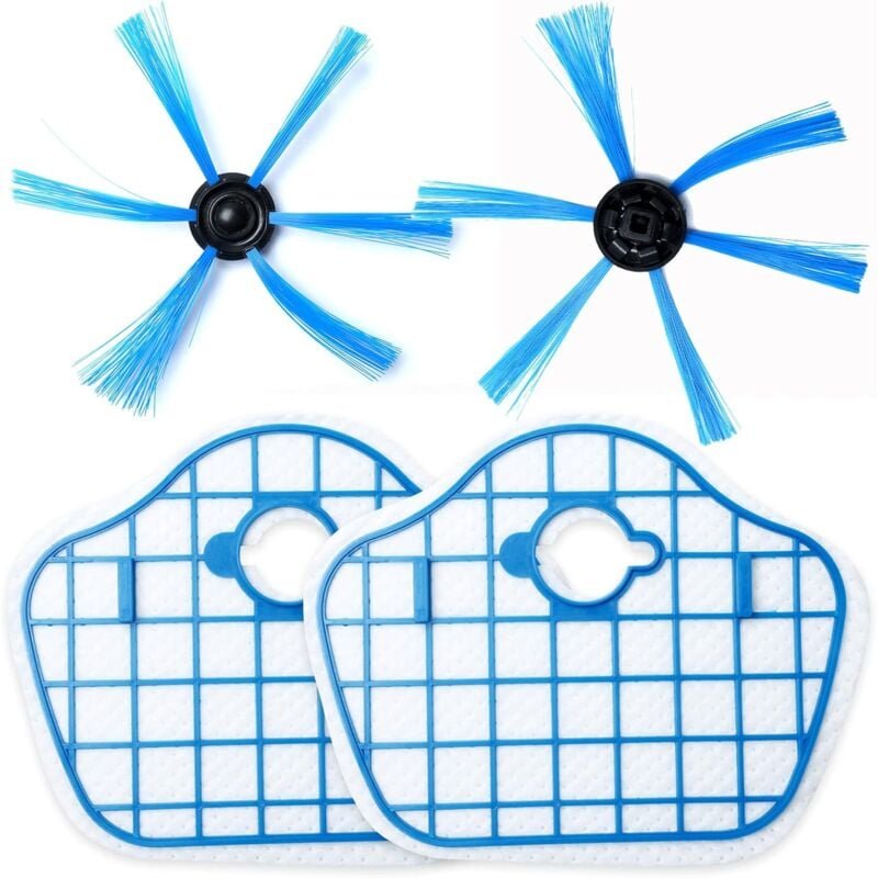 Seitenbürste und HEPA-Filter für Philips Roboter FC8013 FC8774 FC8772 FC8776 Staubsauger Ersatzteile