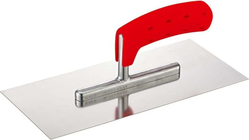 Thumbnail - Glättekelle 280x130mm 2K-Ergo-Griff rostfrei Bauqualität Fortis