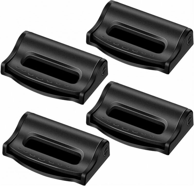 4 Stück Sicherheitsgurtversteller, Auto-Clips. Auto-Sicherheitsgurtversteller, Gürtelclip. Sicherheitsgurt-Clips entspan...