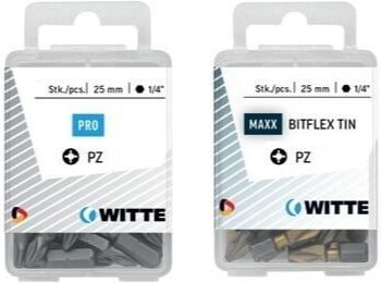 5 Spitzen in Kunststoffbox Länge 25 mm (pz 3 stainless) Witte 427723