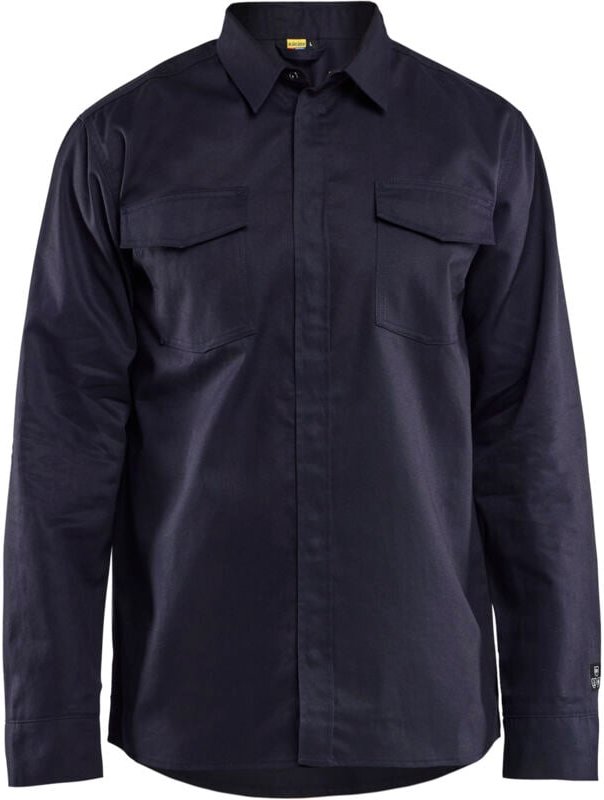 Flammenhemmendes Arbeitsshirt 3226 - Marine 4XL