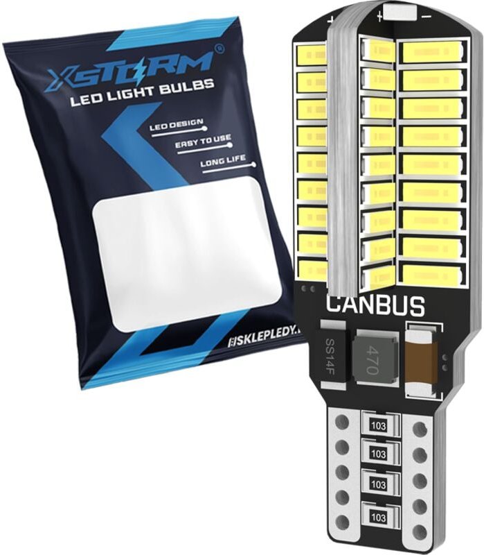 Led-Lampe W16w T15 Canbus Rückwärtsgang 72 Led Smd