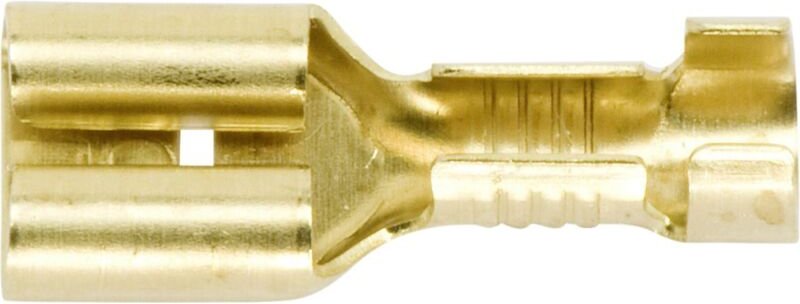 SWG - Flachsteckhülse unisoliert 1,5-2,5 mm² 6,3x0,8 Autoreparatur