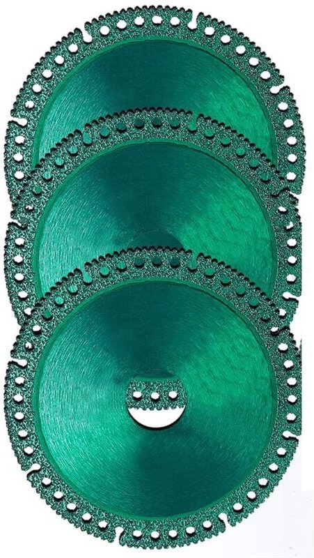 Komposit-Multifunktions-SäGeblatt, UltradüNne KreissäGebläTter mit 4 Durchmesser, Glastrennscheibe (3 stücke)