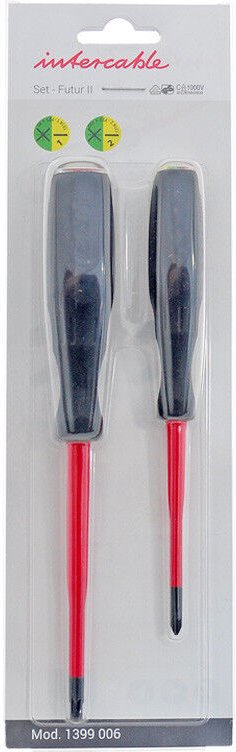 Intercable - Set VDE-Kombischraubendreher - "Pozidriv" 1399006