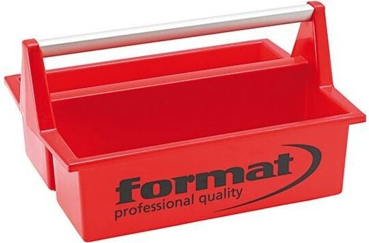 Werkzeugkasten rot, 396x294x215mm - Format