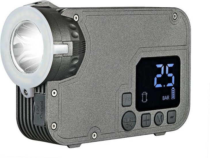 Woosien - Hochleistungs-Auto-Starthilfe-Powerbank / tragbare Multifunktions-Auto-Starthilfe mit 12 v Lithiumbatterie