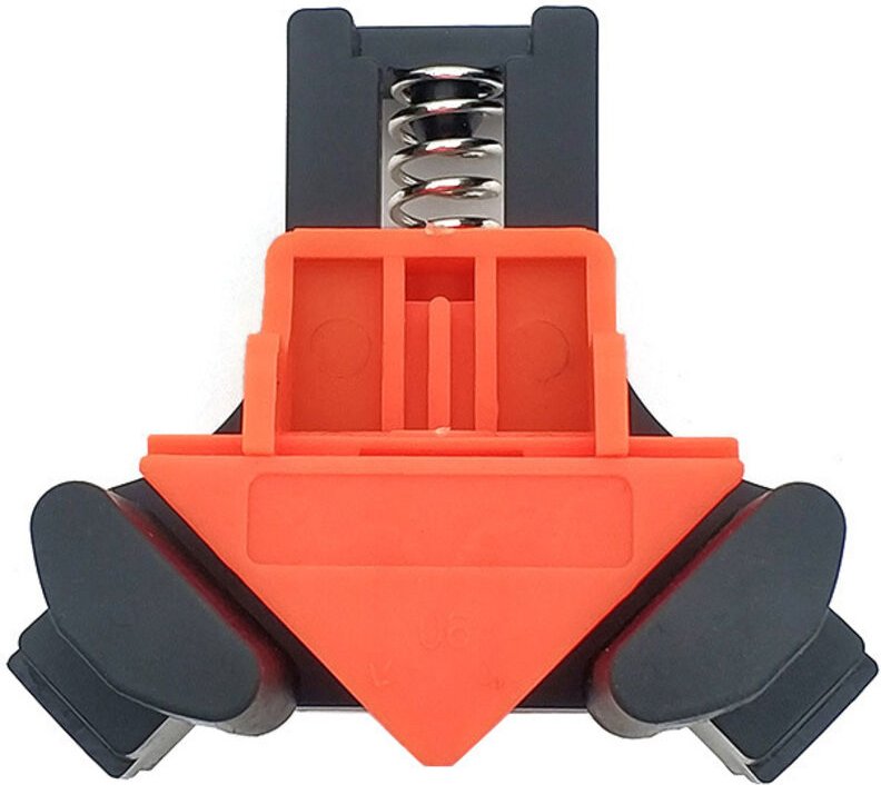 Eckverbindungsklemme, 4 Stück, 90-Grad-Winkelklemmen, Eckpressen für Holzbearbeitung, Bohren und Bilderrahmenherstellung...