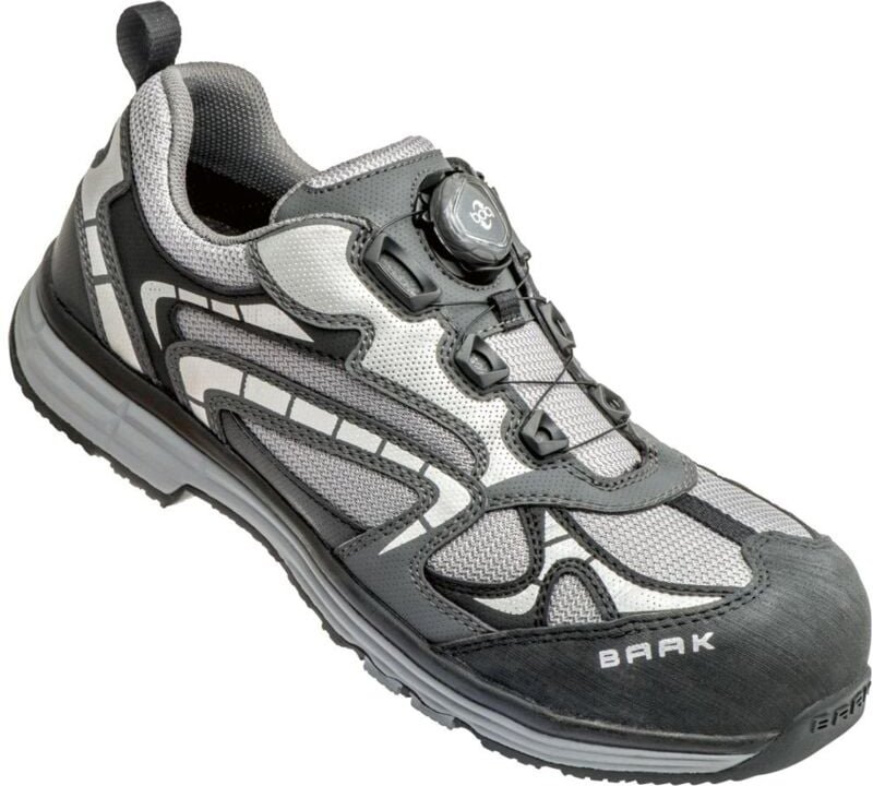 FP - Baak Sicherheitshalbschuh Captain Jogi 5080 S1P esd src gduv Gr.40 grau/schwarz
