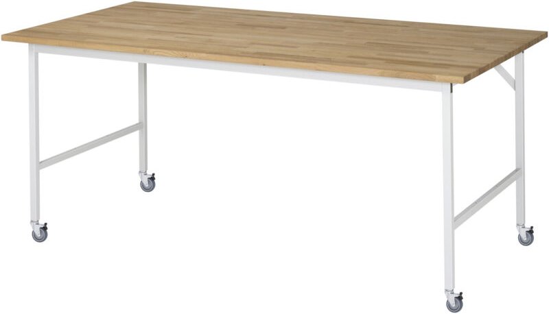 Rau Fahrbarer Arbeitstisch Jerry (4 lr), B2000xT1000xH900mm, B-Platte-25mm