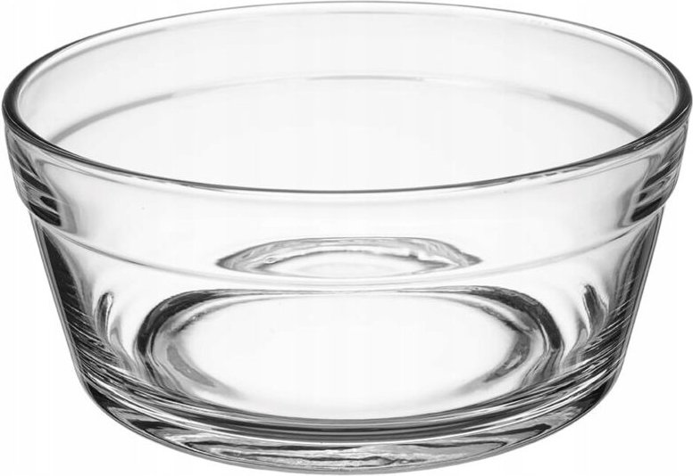 Kadax - Salatschüssel, Servierschale aus Glas, Spülmaschinenfeste 12.5cm