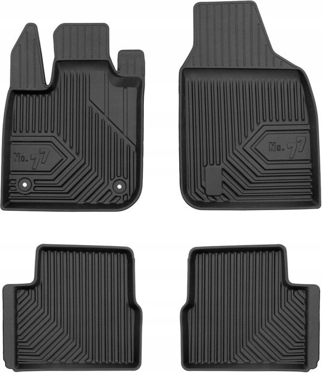 GUMMIMATTEN FIAT 500e 2 ab 2020- BIS 77