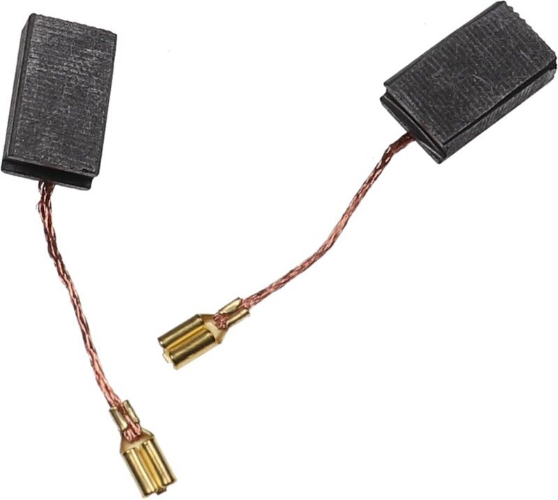 Vhbw - 2x Kohlebürste Motorkohle Schleifkohle 5 x 10 x 17mm kompatibel mit Berner BAG-125-1 Elektrowerkzeug
