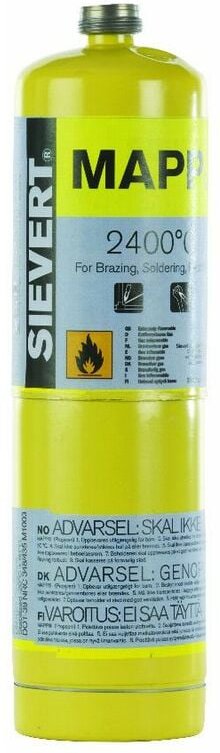 Kartusche mappgas 2400 deg us 788ml us Sievert SI221183