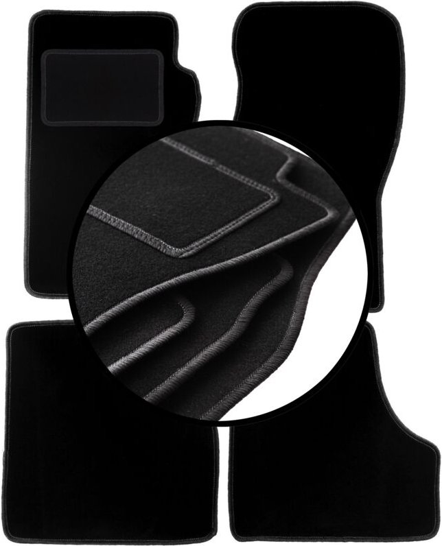 Komplettset Veloursmatten für: Dodge Nitro SUV (2006-2011)