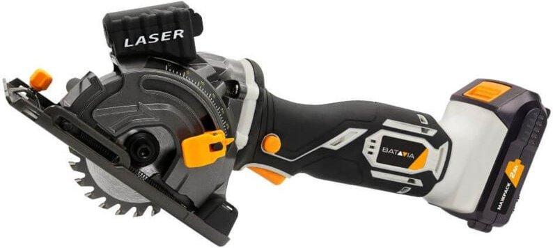 Mini Kreissäge ø 89 mm 18V Inkl. 2.0 Ah Akku / 4.0 Ah Ladegerät