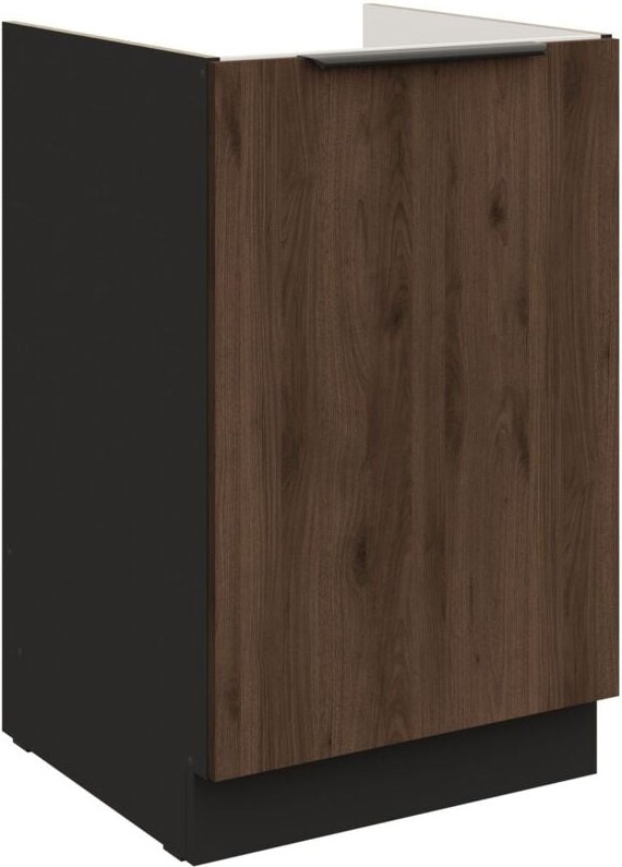 Küchen Preisbombe - Küchen Spülenunterschrank 50 cm Küche monza Okapi Nußbaum Küchenzeile