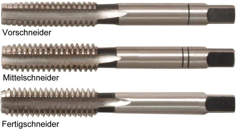 Forum Handgewindebohrer-Satz DIN 2184 BSW HSS W3/16Z