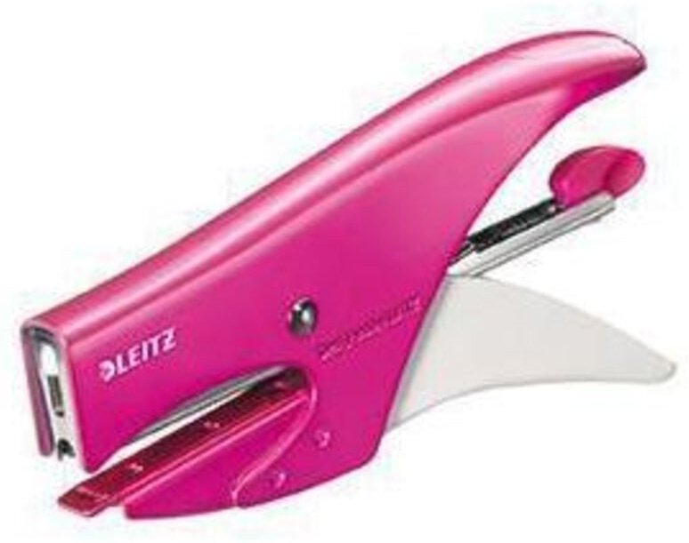 Thumbnail - Heftzange wow P2 No. 10 fest 15 Bl. (80 g/m²) Metall pink