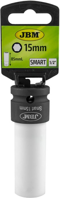 JBM - 1/2' Schlagschrauber-Steckschlüssel für 15mm Leichtmetallfelgen. smart 14172