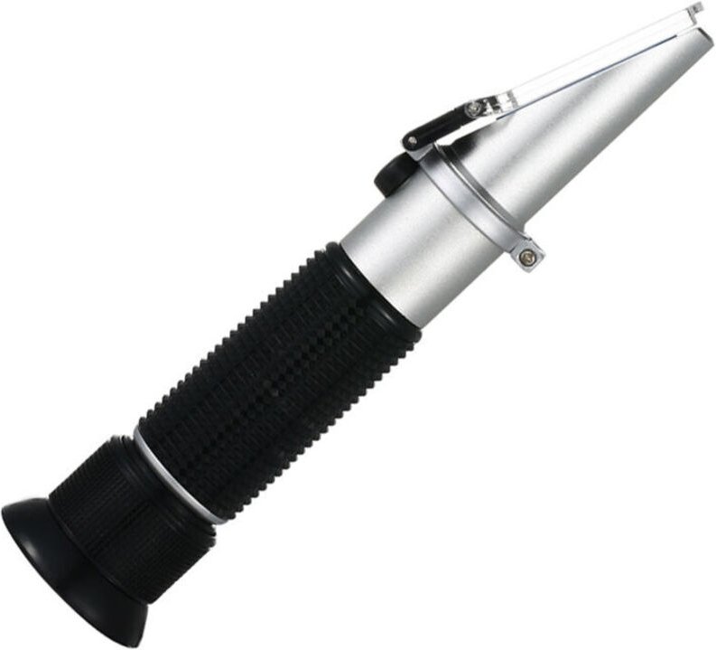 Odipie - Honig-Refraktometer, tragbares Zuckerkonzentrationsmessgerät, Honig-Refraktometer, Feuchtigkeitstester,