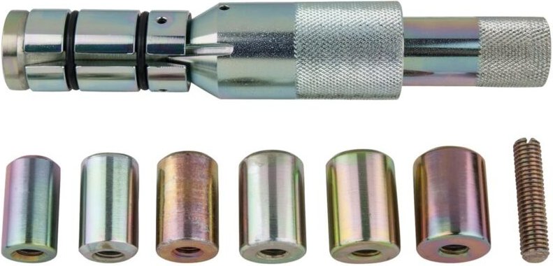 Kupplungs-Zentrier-Werkzeug-Satz ø 24,0 - 36,0 mm mit Zentrierhülsen, 9-tlg