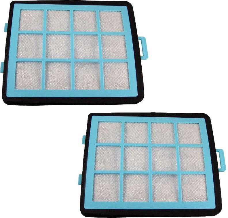 Filterset 2x Ansaugfilter Ersatz für Philips 432200533151 für Staubsauger - Vhbw