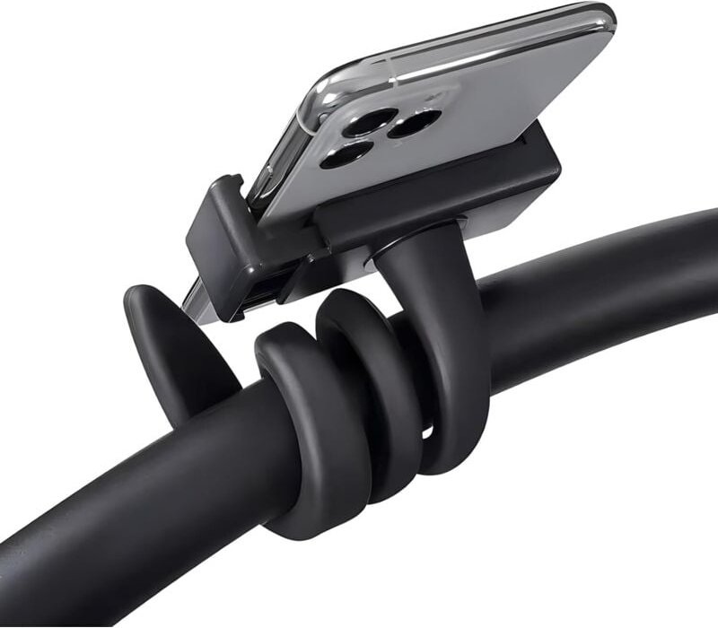 Thumbnail - Handyhalterung für Kinderwagen, Handyhalterung mit rutschfestem, flexiblem Arm, ideal für Kinderwagen und Fahrräder