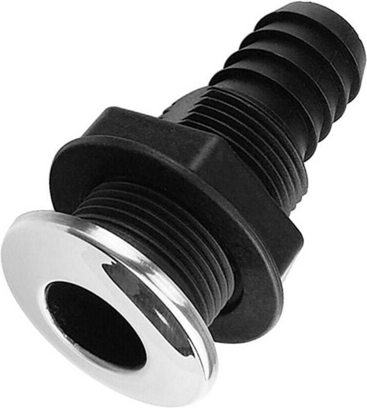 Sjqka - Bootsablaufschlauch aus Kunststoff durch den Rumpf, Kunststoff-Bilgenverbindung durch den Rumpf, Nylon mit Boots...