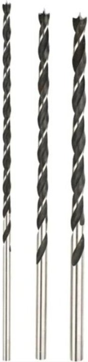 Csparkv - 3-teiliges Holzbohrer-Set, 8 mm, 10 mm, 12 mm, Gesamtlänge 300 mm