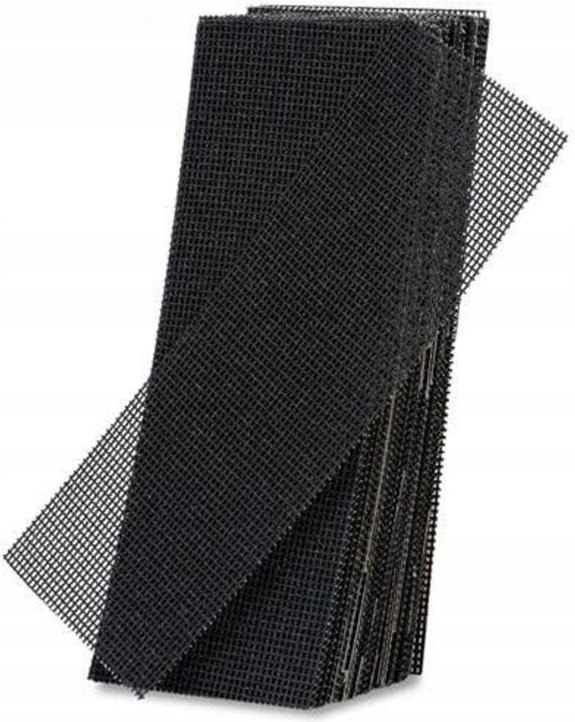 SCHLEIFNETZ 5 Stück SCHLEIFBLATT 105 mm x 270 mm GR 80 FÜR PUTZFINISH