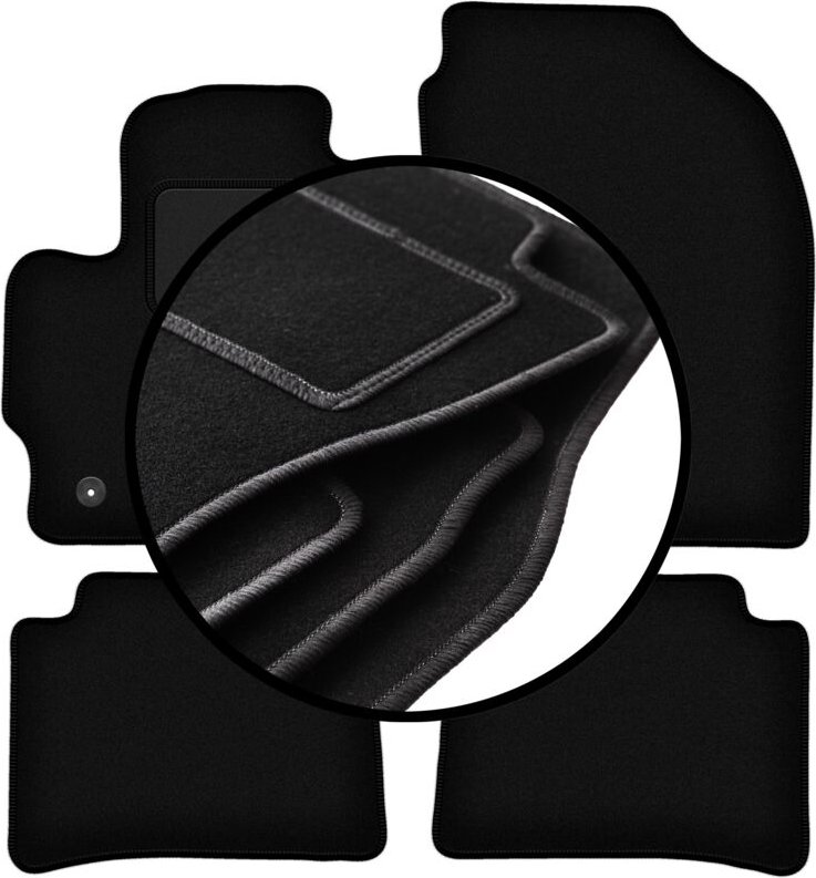 Veloursmatten-Satz für: Toyota Corolla E21 Fließheck (2019-)