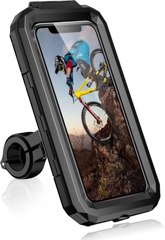Thumbnail - Universal-Halterung für Telefon, Motorrad, wasserdicht, für Fahrrad, 360 ° drehbar, Halterung für Smartphone, Motorrad, ...
