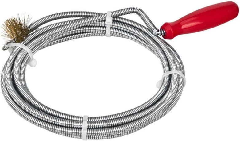 Kanalspirale für Rohre mit Bürste 6mm x 3m KD11768