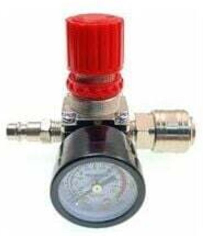 Luftkompressor-Druckregler, angeschlossenes Druckregelventil 140 psi 12 bar, 1/4 pneumatischer Druckregler