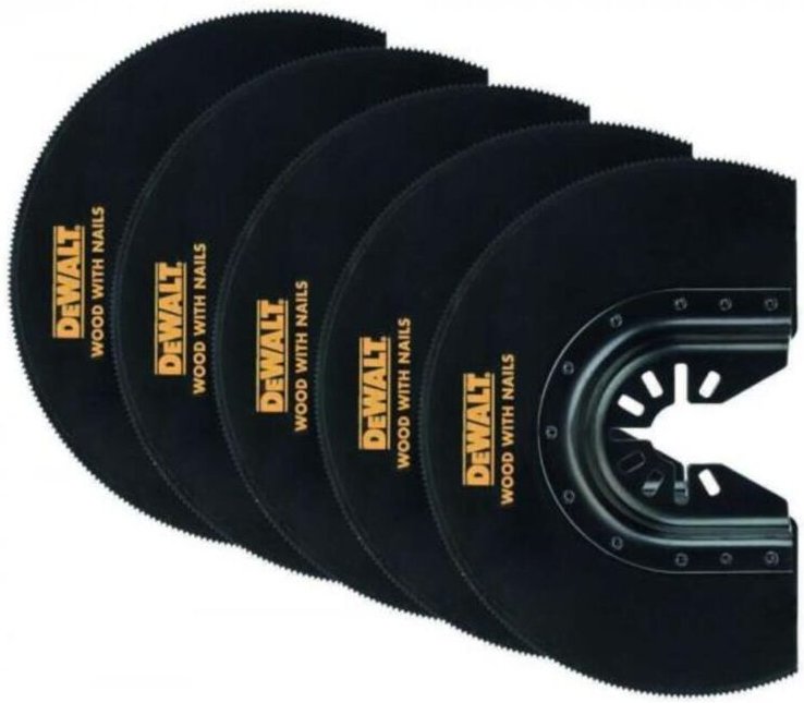 Zubehör - Sägeblatt-Set 10 cm, 5 Stück DT20729 - Dewalt