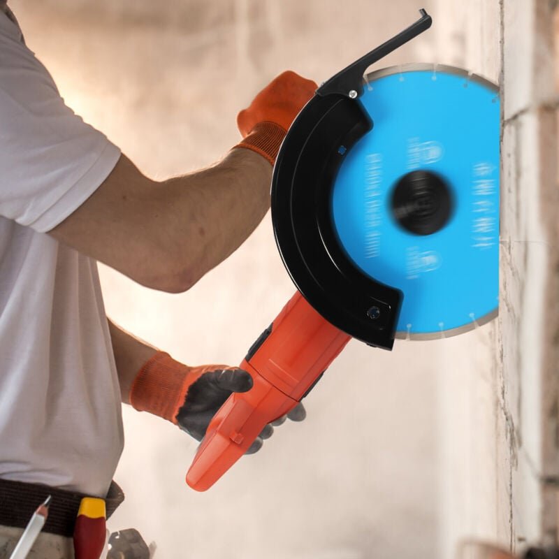 Monoblock-Steinsäge mit 3000 w für trockenen und nassen Beton, Trennscheibe für Stein, staubfreies Sägen, maximale Schni...