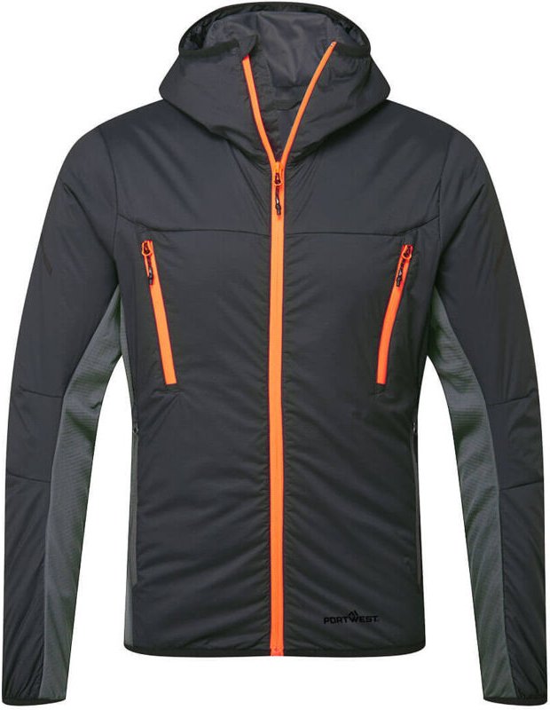 Thumbnail - Portwest EV4 Isolierende Hybridjacke Regulär Grau XL