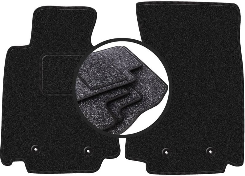 ANTHRA Autofußmatten für: Nissan 370Z Coupé, Roadster (2009-2020)