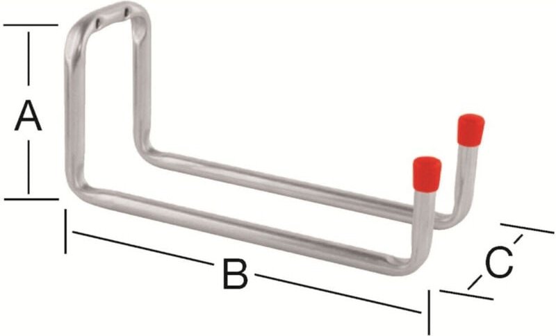 Hängs dran Gerätehalter 120X250X90 verzinkt - Vormann