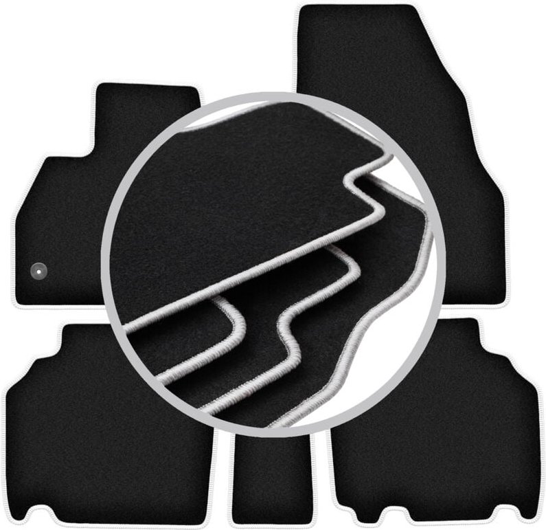 CARLUX-SILVER Automatten für: Renault Kangoo II Kombivan (2013-)