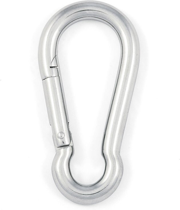 Karabinerhaken 120 x 11 mm Edelstahl aisi 316 (V4A)