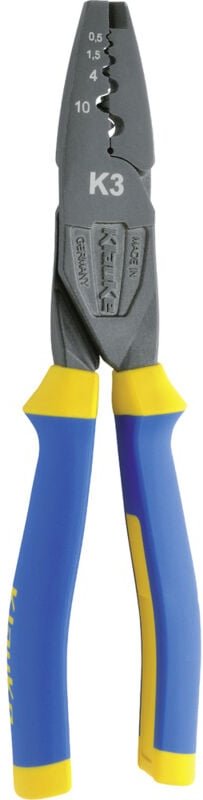 K3 K3 Presszange Aderendhülsen 0.5 bis 16 mm² - Klauke